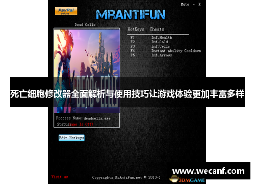 死亡细胞修改器全面解析与使用技巧让游戏体验更加丰富多样